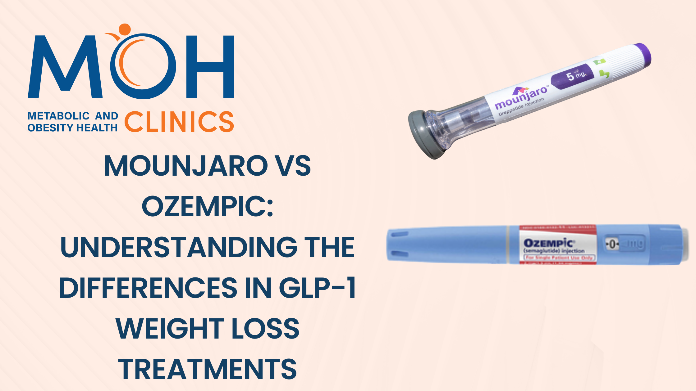 Mounjaro vs Ozempic: Understanding the Differences in GLP-1 Weight Loss Treatments