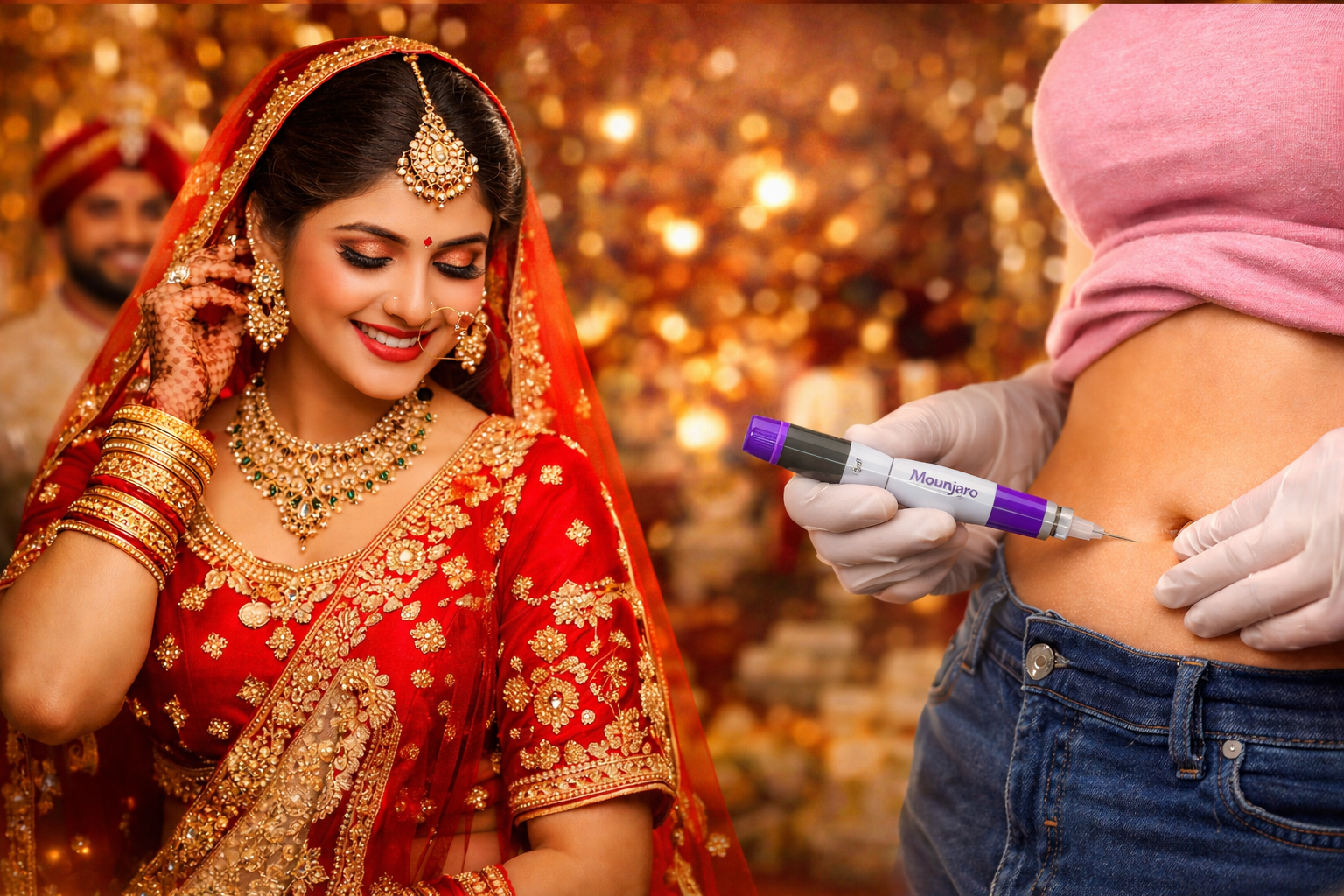 Mounjaro Brides Trend in India