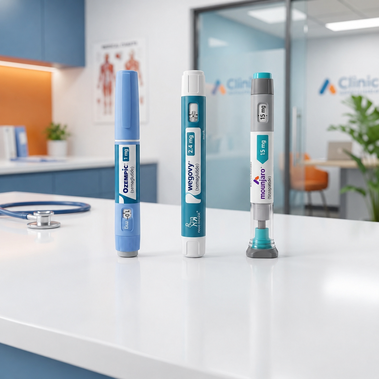 Ozempic vs Mounjaro vs Wegovy Weight Loss Injections Mumbai