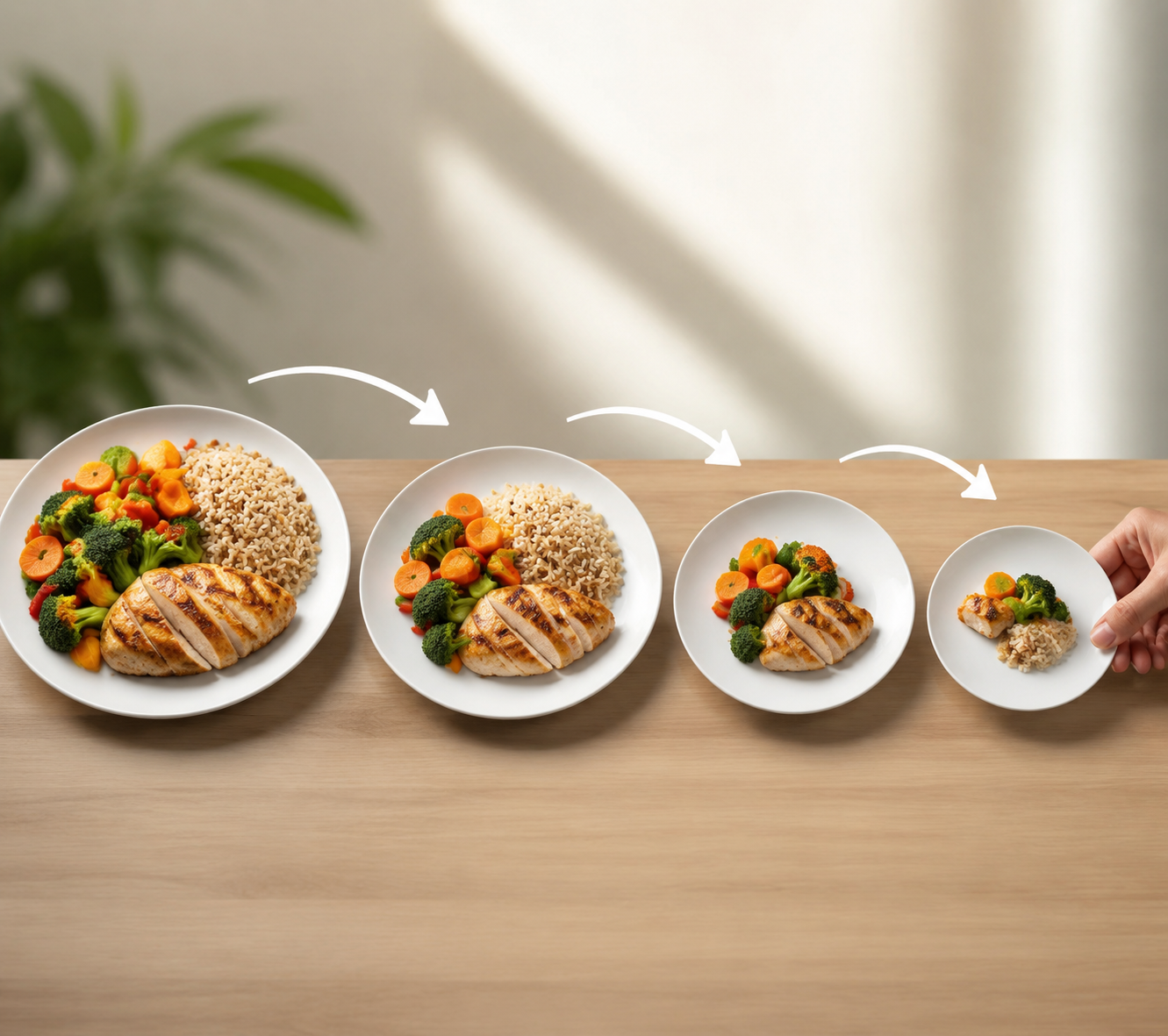 Portion sizes start shrinking naturally with Ozempic