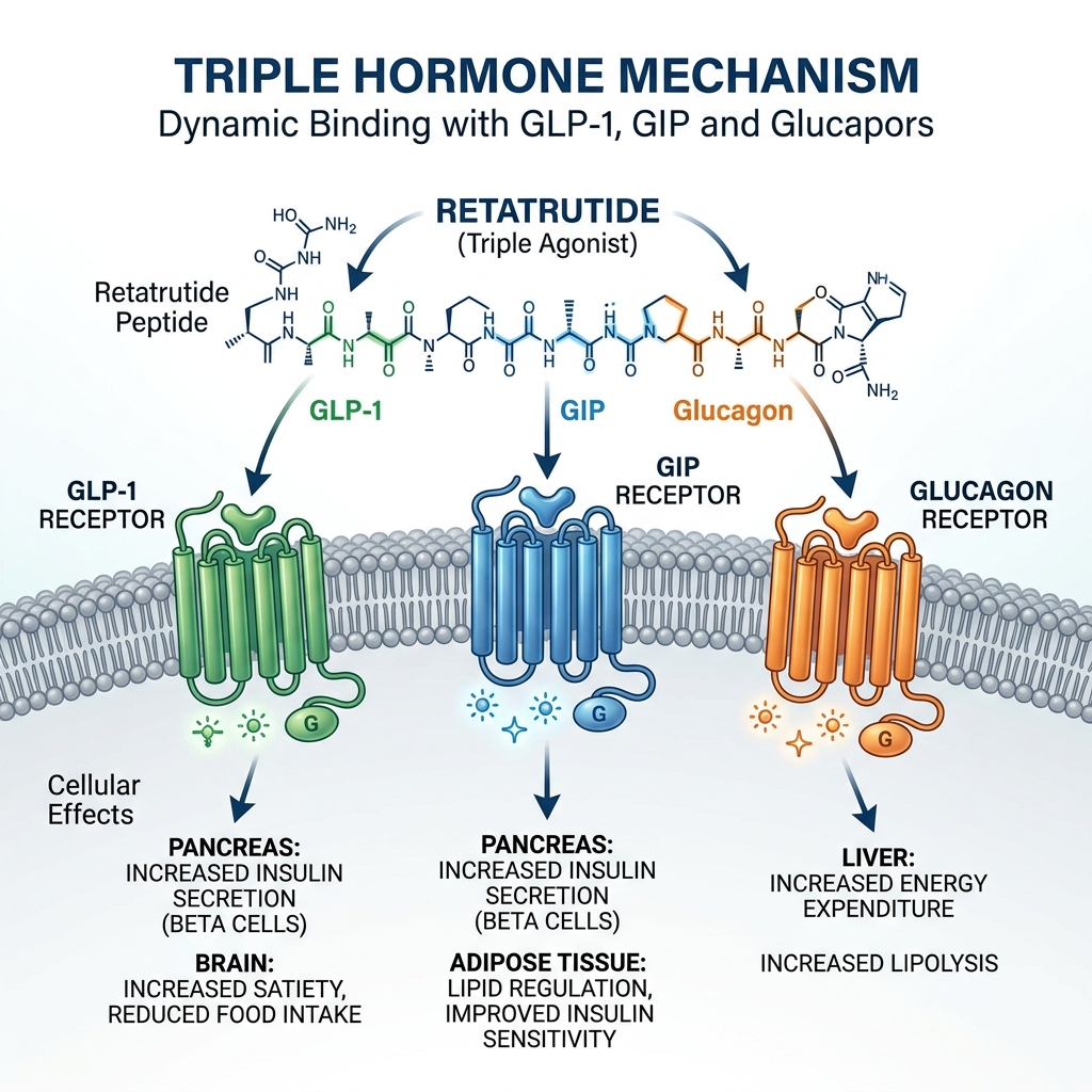 retatrutide triple agonist obesity phase 2 trial Retatrutide Dosing Guide: 1-12 mg Weekly Triple Agonist (2026)
